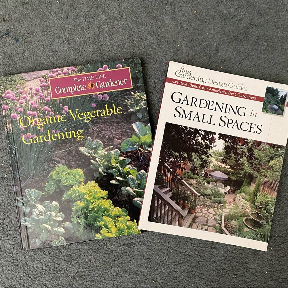 Organic Vegetable Gardening & Gardening in Small Spaces - Two Gardening Guides